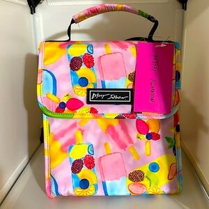 NWT Betsy Johnson Lunch Tote